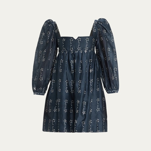 Alix of Bohemia Christina Black Bloom Dress - Picture 3 of 10